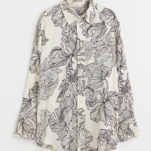 H&M women's button-down shirt size XXL